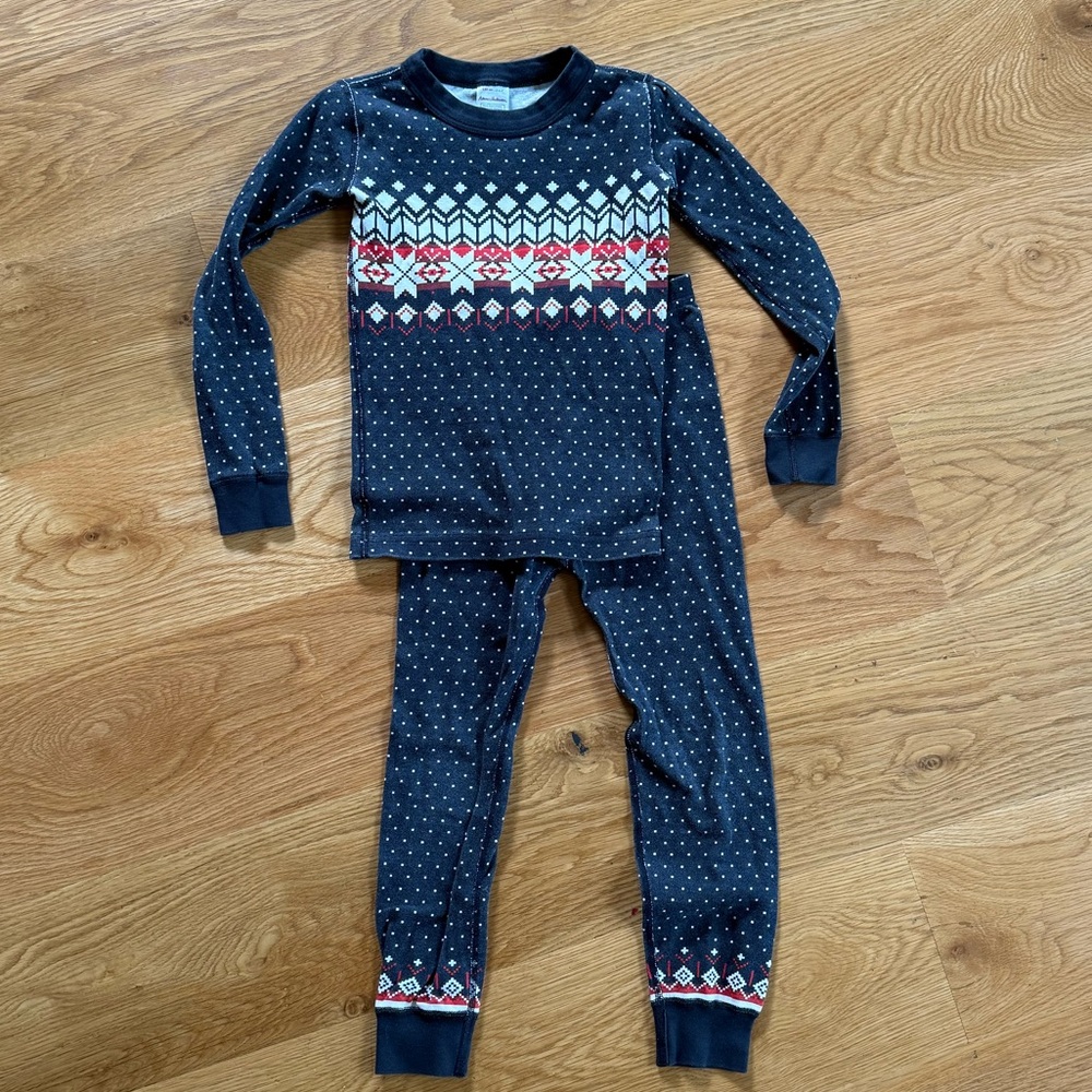 Hanna Andersson pajama set, size 6, 120 cm